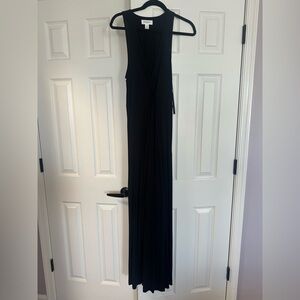 Maternity Black Maxi Dress